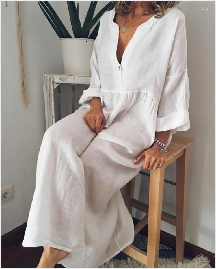 chinese dress ladies Maxi Dresses for Women 2025 Summer Oversized Cotton Short Sleeve Tiered  Dress Loose Fit Swing Flowy V Neck Long Dress Comfy Cute Daughters of India  Dresses Maternity Beach Casual Spring Sundress at