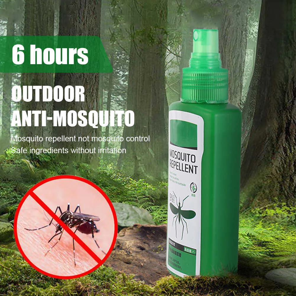 New 100ml Effective Mosquito Repellent Spray Kids Adult Portable  Anti-Mosquito Repeller Plant Ingredients for Outdoor Camping Travel