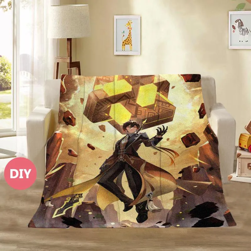 2023 Game Genshin Impact Spotlight Weighted Blanket Customizable