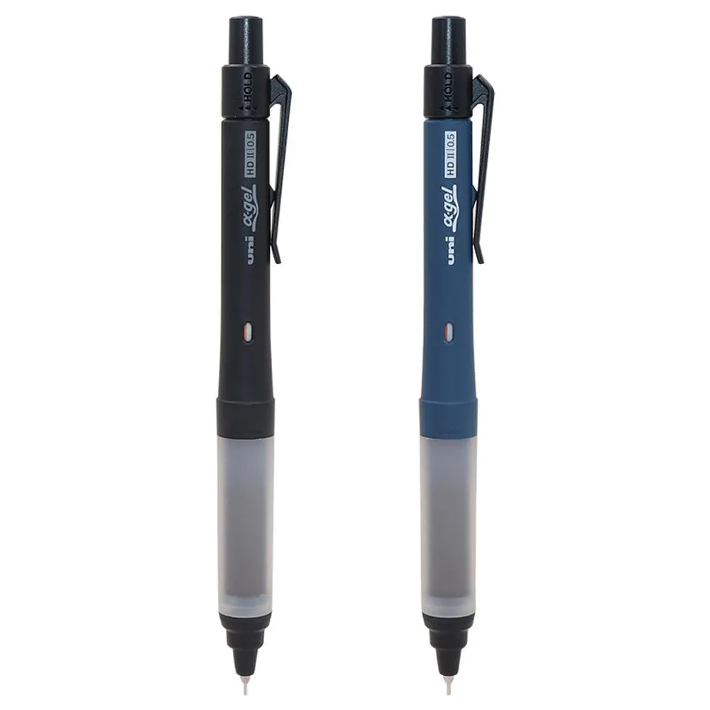 Lápis 2021 Novo Japão Uni M51009GG Mão de borracha macia segurando a rotação do interruptor de lápis mecânicos rotação de chumbo dual