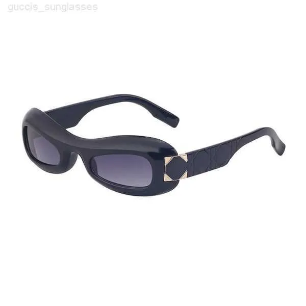 óculos de sol mulher Kajila óculos de sol Moda Clássico Vintage Designer Óculos Personalizado Moda Feminina Armação Oval Y2g UX400 homens Óculos de Praia 5CIMI