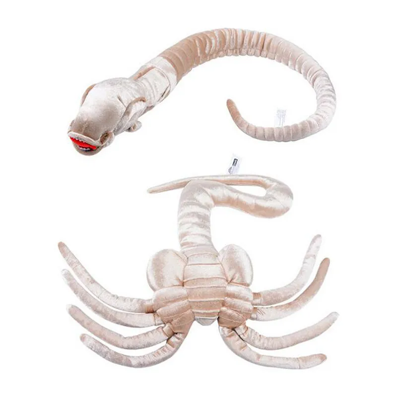 Alien 45cm Facehugger 110cm Chestburster Horreur Bichos de Pelúcia Brinquedo de Pelúcia Cobra Atacado