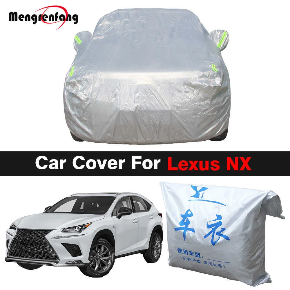 Covers Car Outdoor Indoor AntiUV Sun Shade Snow Rain Protection SUV Cover Dustproof For Lexus NX NX450h NX300h NX300 NX200tHKD230628