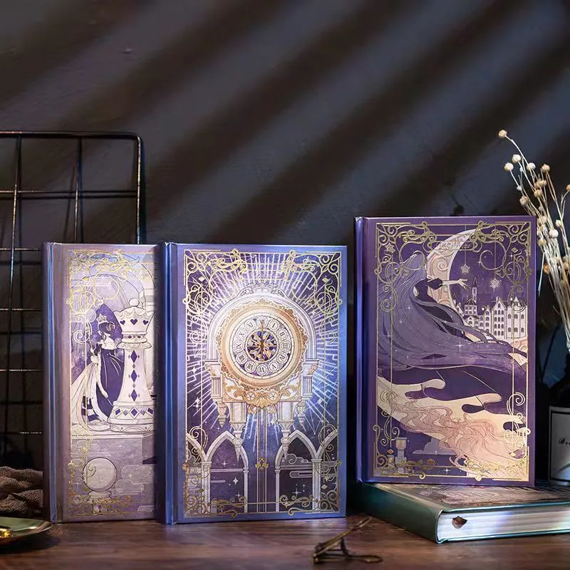 DHgate.com:256 Page Retro Magic Castle Notebook, Personalized Color ...