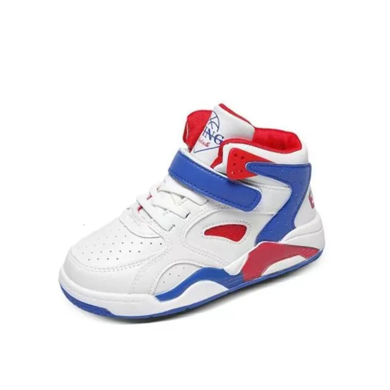 Sneakers Maat 21-36 Kinderen Basketbalschoenen Meisjes Jongens Hig-top Ademende Sportschoenen Kinderen Zachte Bodem Running Sneakers baby Peuters 230627