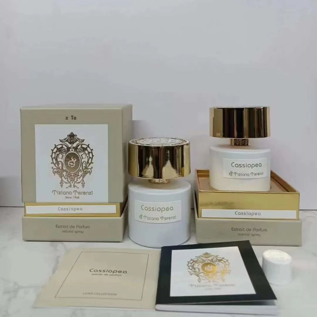 Tiziana 100 ml Terenzi Andromeda Cassiopea Parfym doft Kirke Spirito Fiorentino Delox Gold Rose Oudh Draco Ursa Orion Kvinnor Spray Cologne Parfum 3. 365