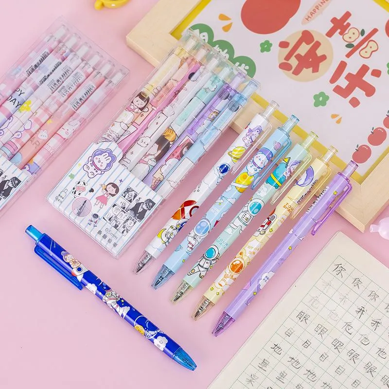 Pencils 15 packs/lot Kawaii Animals Girl Eternal Pencil without Sharpening New Technology Unlimited Writing Pencil School Office