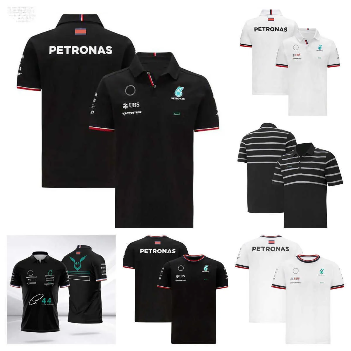 T-shirt da uomo Tute F1 Formula One Racing Polo Suit Camicia estiva a maniche corte Stesso stile Personalizzazione