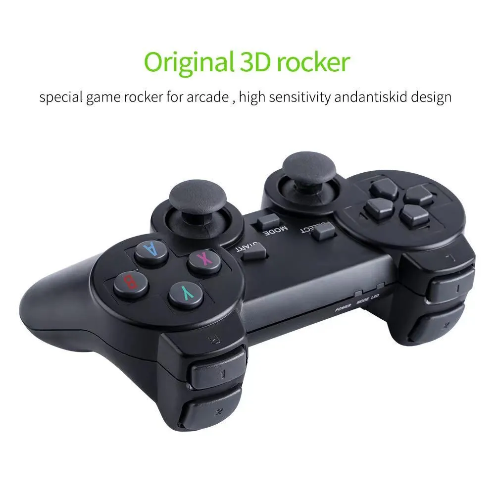 U8 Game Stick Player HD 4K Intégré 32 Go Jeux classiques M8 Console de jeux vidéo rétro Sortie HD Plug and Play Contrôleur sans fil Cadeau pour enfants Enfants