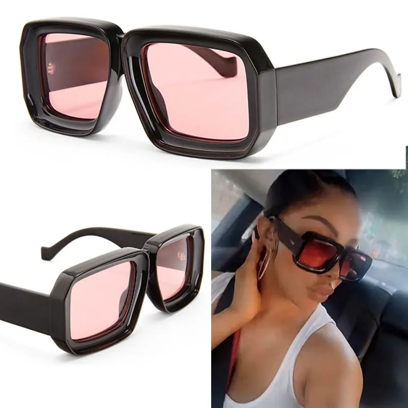 Dropship New Luxury Oversized Men Sunglasses Brand Designer Sun Glasses For  Women Fashion Gradient Square Shades to Sell Online at a Lower Price | Doba