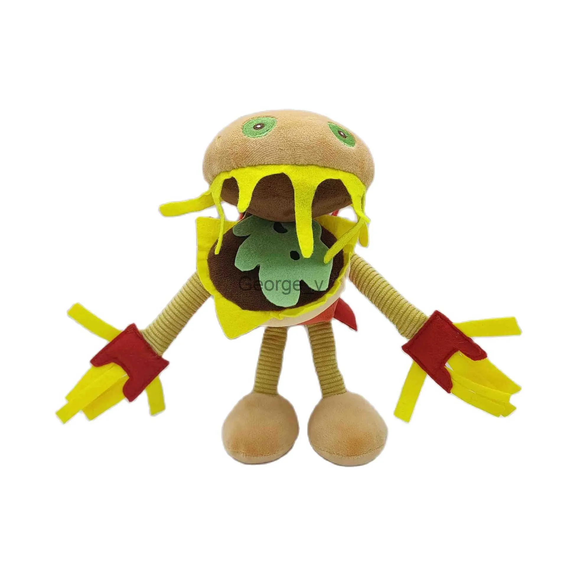 Gevulde Pluche Dieren Boxy Boo Speelgoed Hamburger Cartoon Game Perifere Poppen Rode Robot Gevulde Pluche Poppen Holiday Gift Collectie Poppen J230628