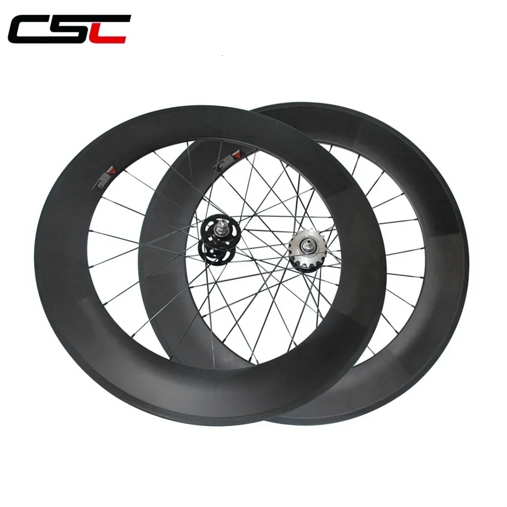 DHgate.com:700C Carbon Track Bike Wheelset, 24mm, 38mm, 50mm, 88mm Deep ...