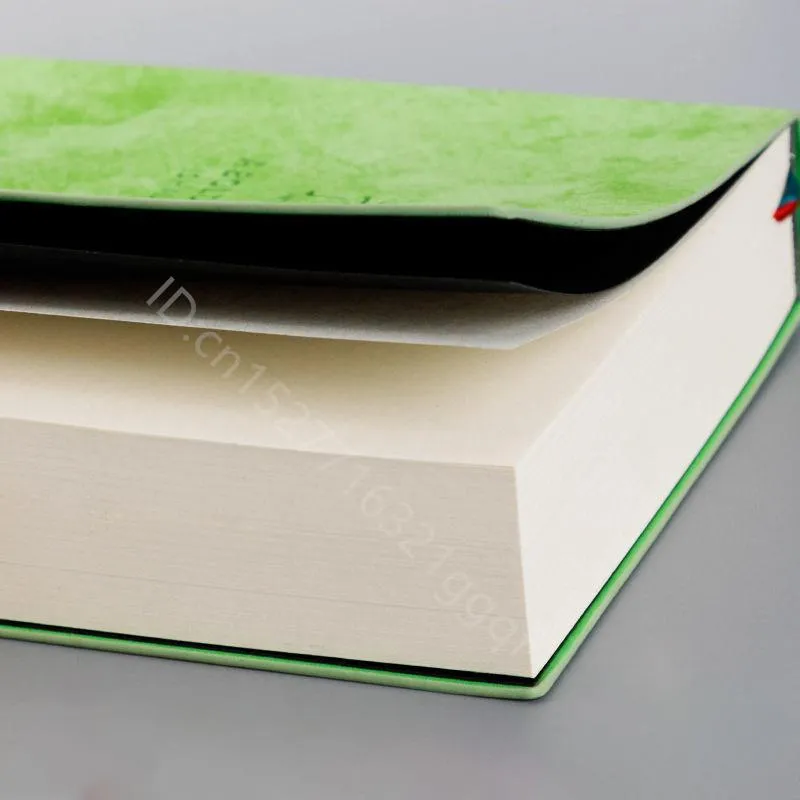 パーツ超太い空白の本、80GSM、320シートレザースケッチブックA5ジャーナルノートブックデイリービジネスオフィスワークノートパッド文房具ギフト