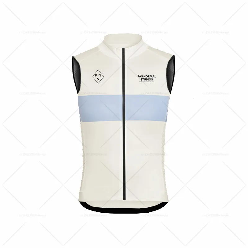 Cykeljackor PAS Normal Studios Cycling Jackets Summer Cycling Vest ärmlös cykelkläder MTB -cykeltoppar PNS Racing Gilet Ropa Ciclismo 230627