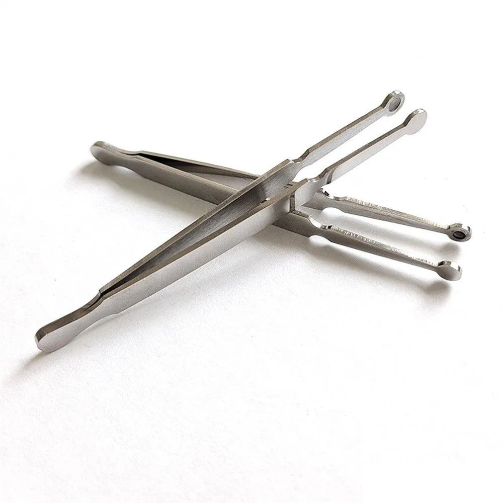 Other Health Beauty Items Stainless Steel Bead / Ball Holding Tweezers Holder Piercing Tool Captive Balls Grabber For 3-5Mm Or Dro Dhjcn
