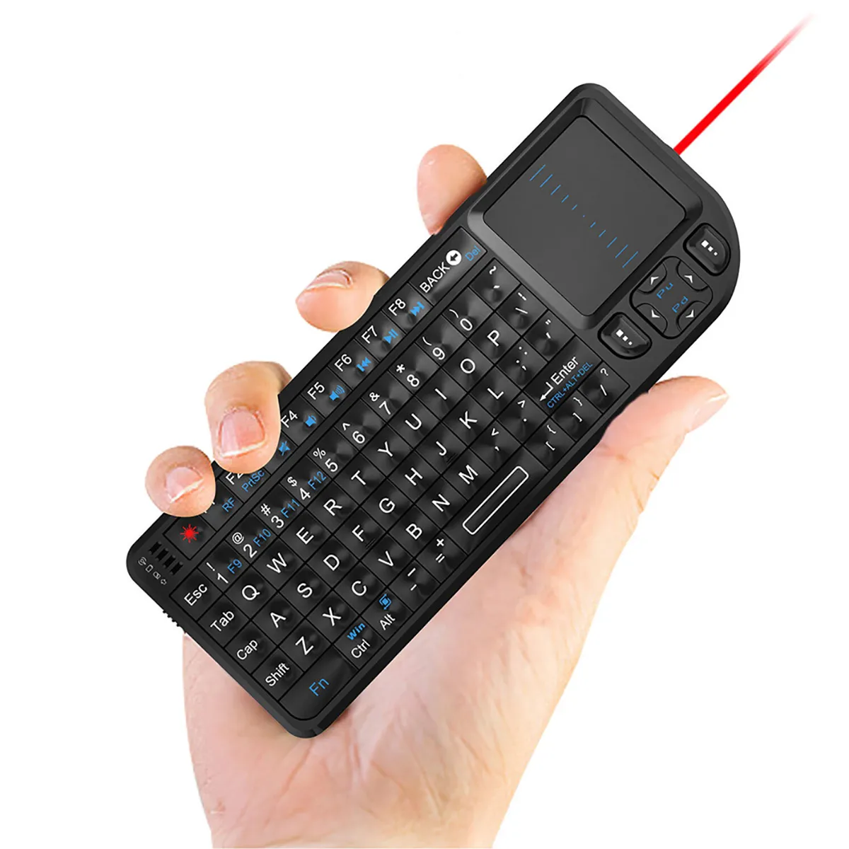Mini clavier Rii X8 2.4GHz clavier russe sans fil avec pavé