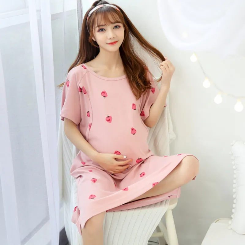 Maternity Breastfeeding Nightgown Comfortable Nursing Sleepwear For Moms,  Ideal For Breast Feeding And Pregnancy Style 230628 From Wai07, $10.67