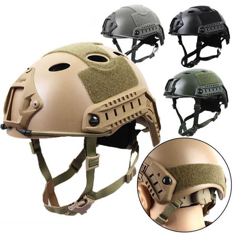 Taktiska hjälmar Fast Kevlar Militär Taktisk hjälmtillbehör Armé Hjälm Airsoft Outdoor Sports Shoothball Accessories HKD230628