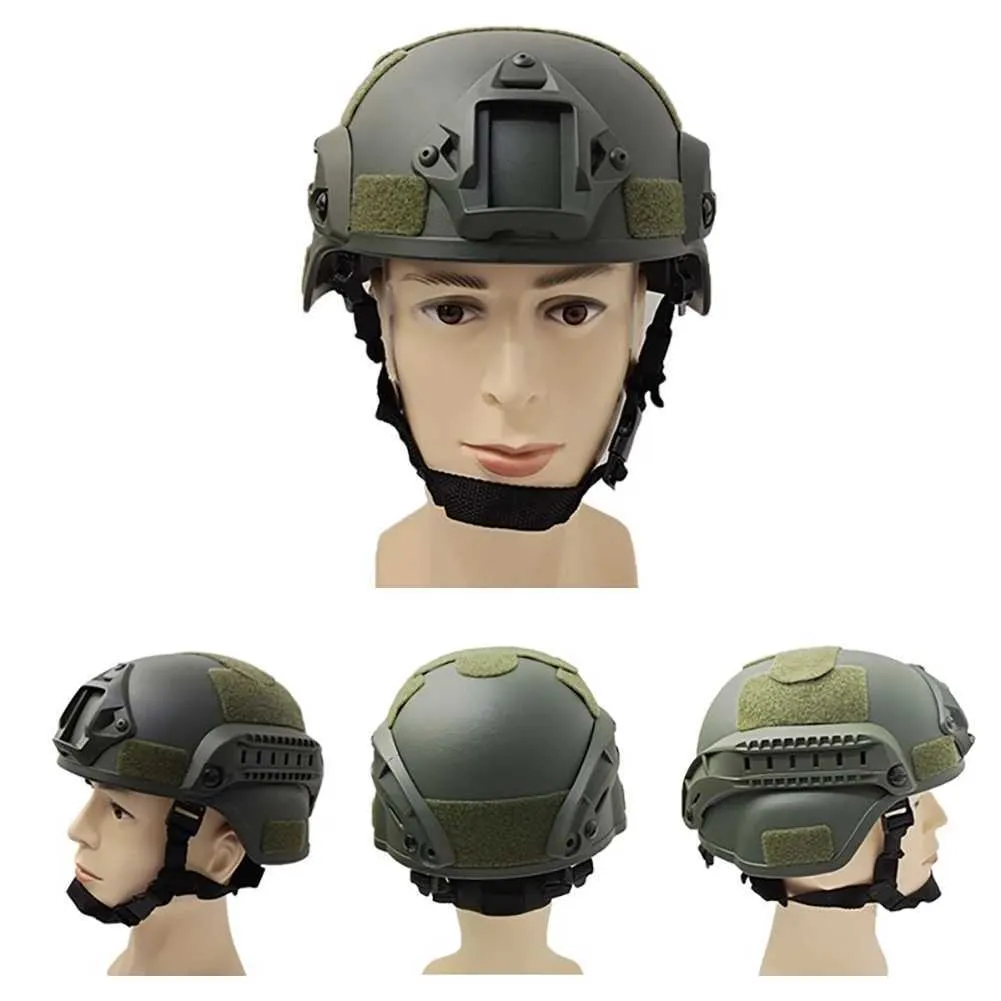 Taktiska hjälmar 2023New Game Helmet Tactical Helmet Camo Outdoor Tactical Riding Protective Equipment HKD230628