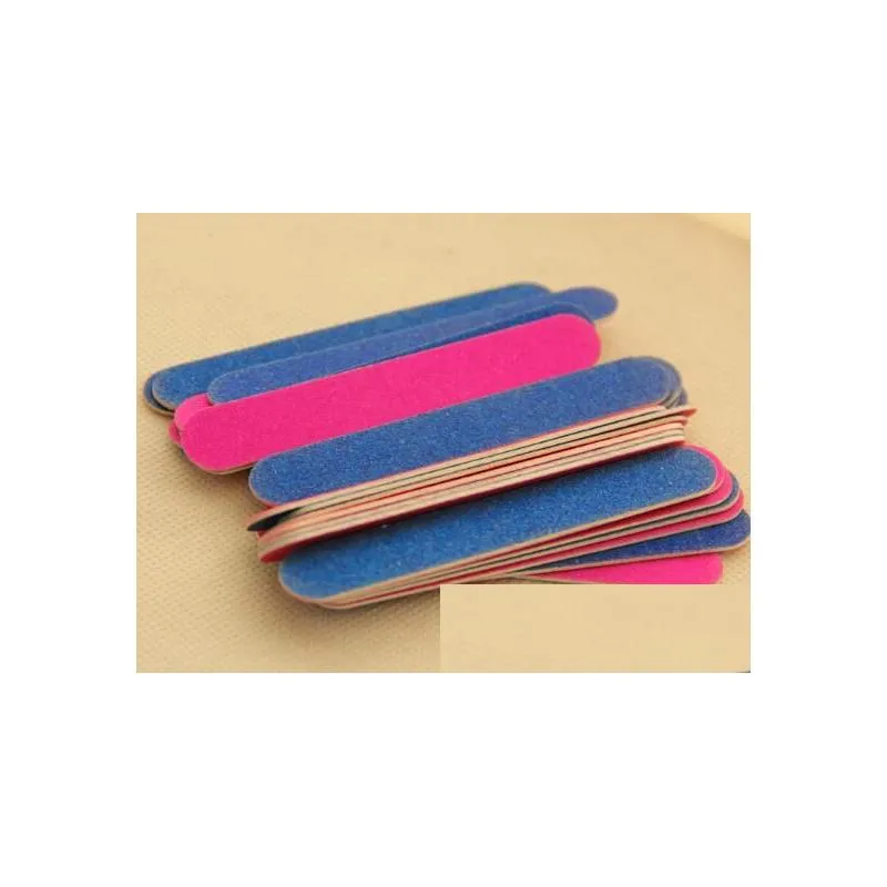 DHgate.com:120/180 Grit Nail Files, Manicure Tools, 8X1.5X0.12 Cm, Drop ...