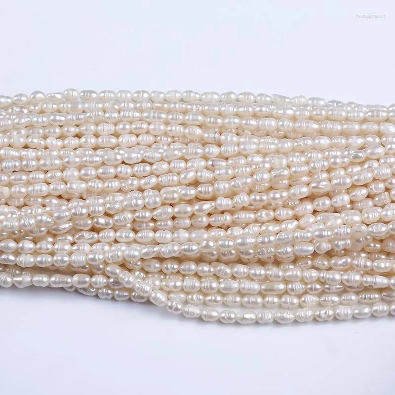 Strand Wholesale Freshwater Bulk Beads Rice Shape Pearl
