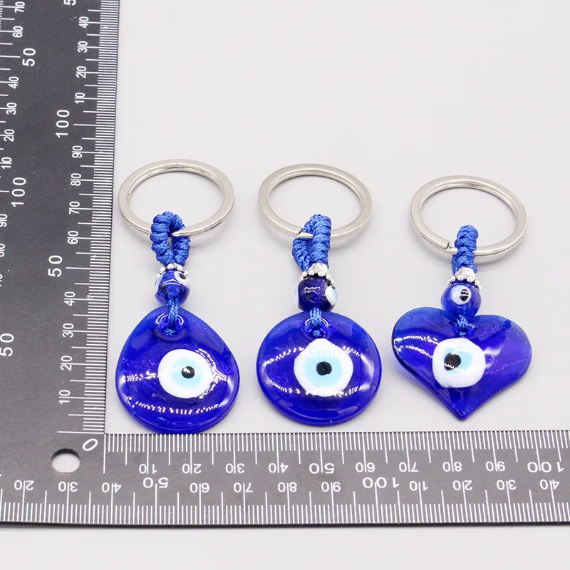 Keychain Turkish Blue Eyes Beautiful Elegant Ornaments For Bag