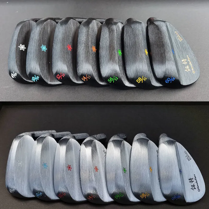 Hirota Golf Forged Wedge 48° 54° 60° Premium Golf Wedges Set: 48-60 Degree Steel Shaft, High-Spin