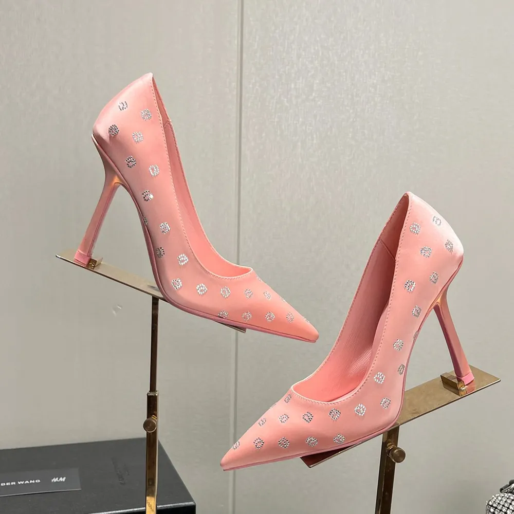 Fashion Pointed Slim Fit High Heel Dress Shoes Womens Satin Shallow Mouth  Pumps Evening Shoes Luxury Designer Thin High Heel Shoes Factory Footwear  With Box From Trejhtrjjjjjtrtt, $70.46 | DHgate.Com
