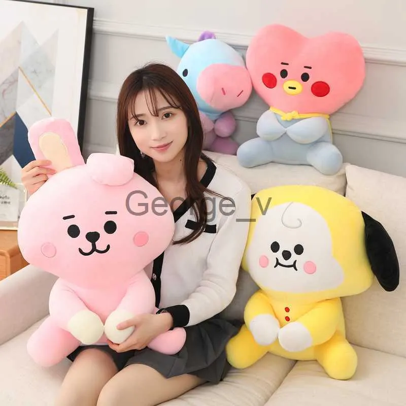 Animais de pelúcia recheados Kpop Stars Anime Peripheral Kawaii Plush Toys Cartoon Animals Bonecos de pelúcia macios Dog Rabbit Koala Heart Exquisite Gift For Girl J230628