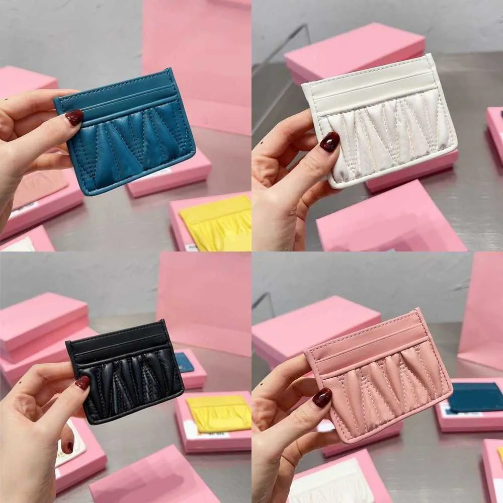 Lady MM Mini porte-cartes femmes Designer sac à main portefeuille femmes sac de créateur sac à main en cuir 220419