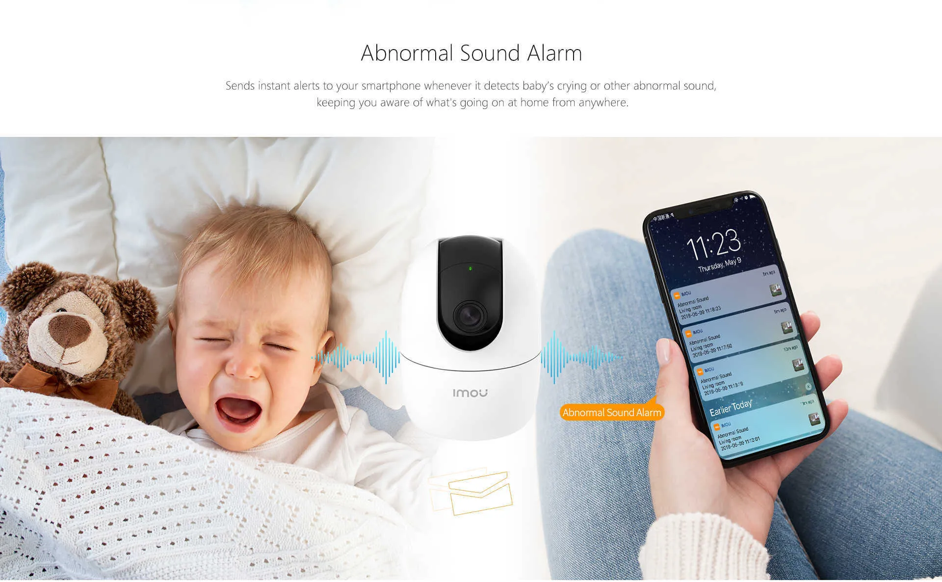 IMOU Ranger 2 UK Plug 2MP / 4MP IP Камера Для Ухода За Детьми Поворот На  360 Градусов Обнаружение Человека Смарт Слежение Ночное Видение  Беспроводная Связь L230619 От 3 142 руб. | DHgate