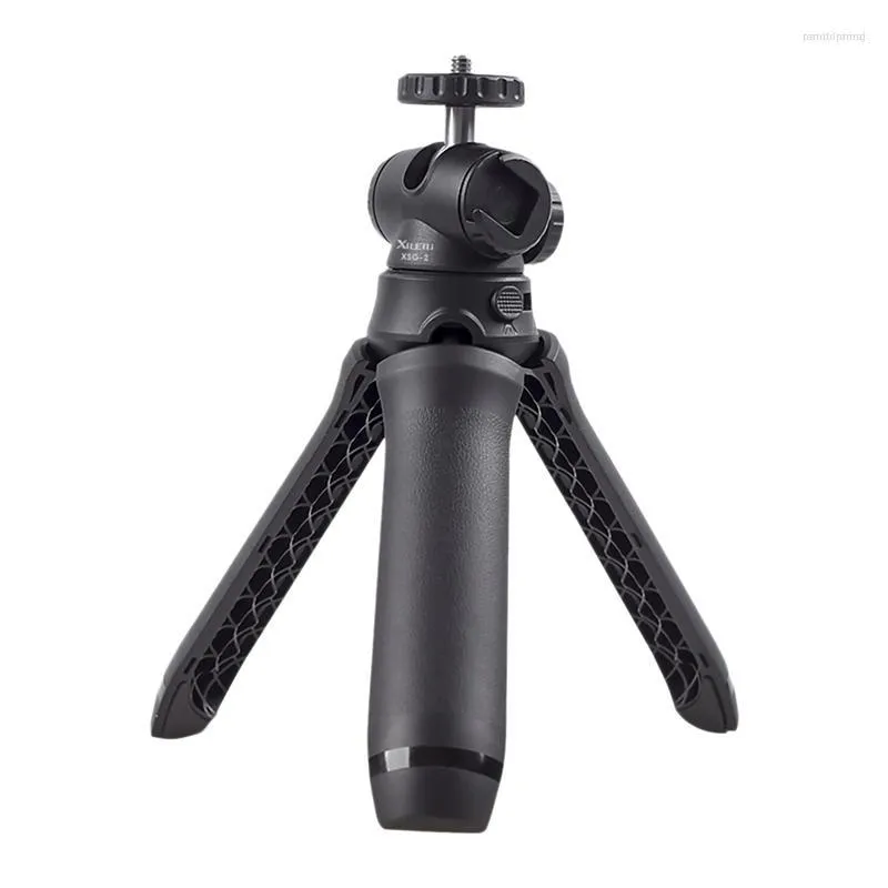 Tripods XILETU Portable Desktop Tripod Extendable Support Vlog Handheld For Camera/Phone And Vlogging/Live Streaming