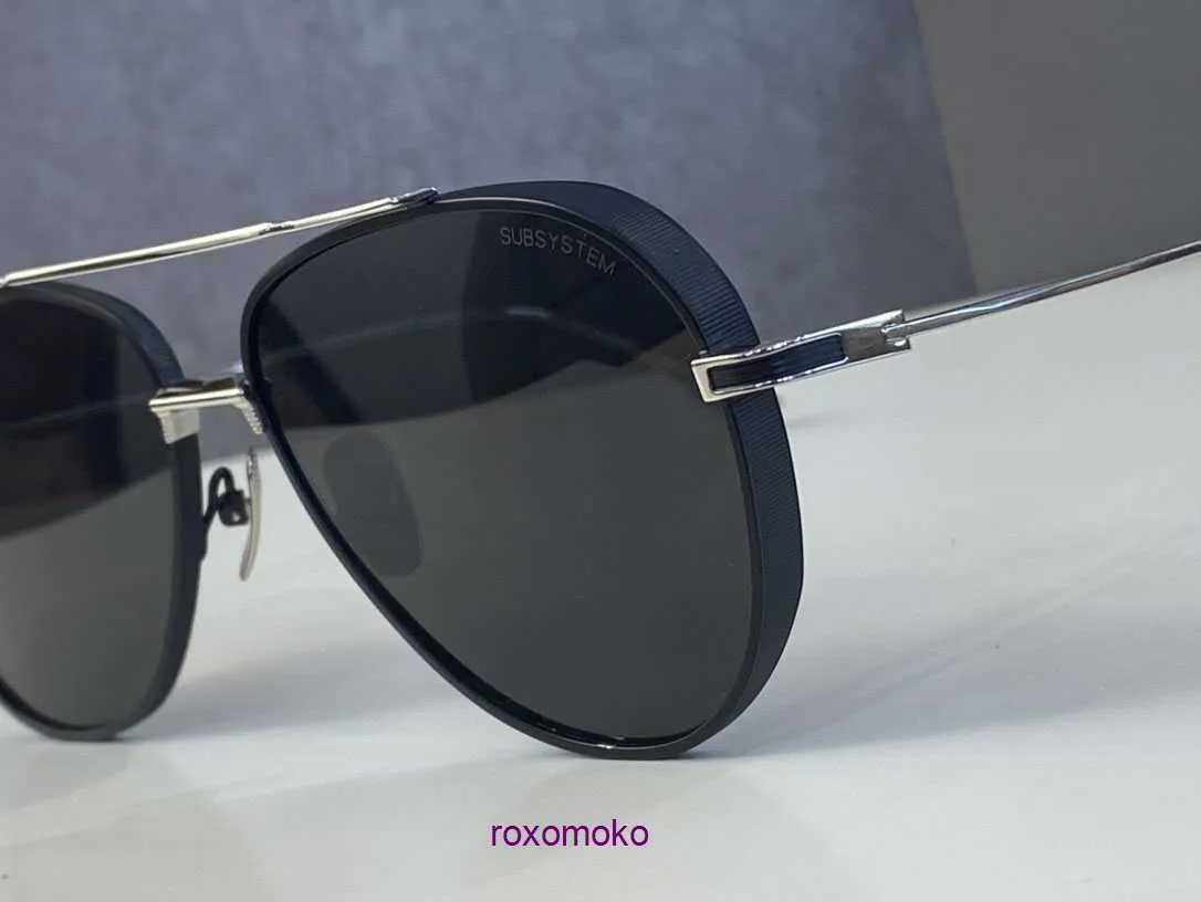 Top Original hochwertige Designer-A-DiTA-Subsystem-Sonnenbrille für Herren, berühmte modische klassische Retro-Damensonnenbrille, Luxusmarke Eyeg Z17P TKY6