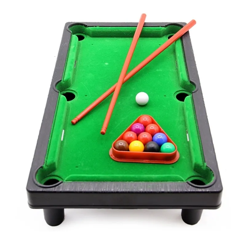Billiard Tables Board Games for Children Mini Billiards Snooker Toy Set Home Party Games Parent Child Interaction Game Education Toys 230628