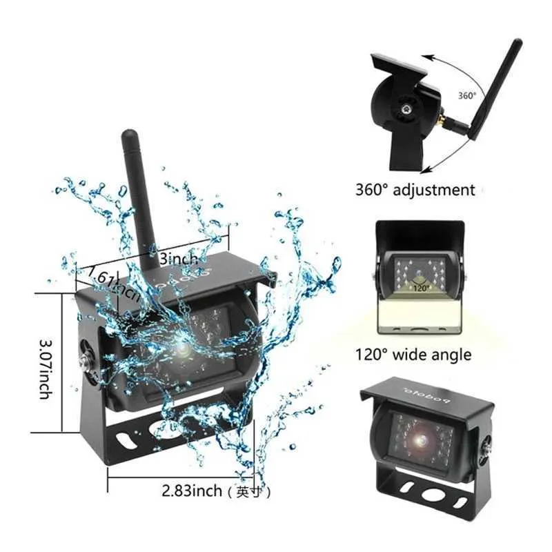 Telecamera Posteriore Auto Telecamera Retromarcia Per Auto, Camper