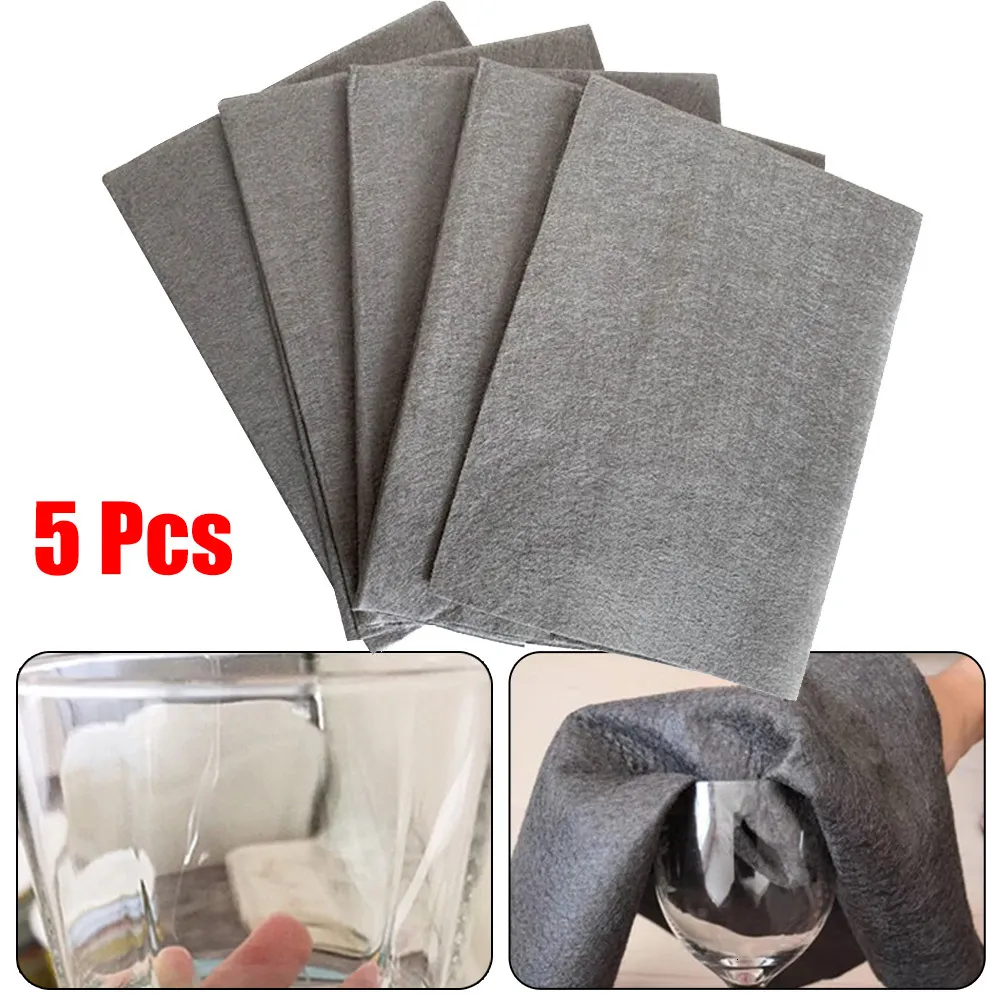 5/10pcs, Torchon Absorbant D'Huile, Chiffon De Nettoyage, Chiffon De Lavage  De Vaisselle, Serviette De Nettoyage Multifonctionnelle, Torchon De Maison,  Torchon De Nettoyage De Cuisine Et De Salle De Bain, Serviette Absorbante  Durable