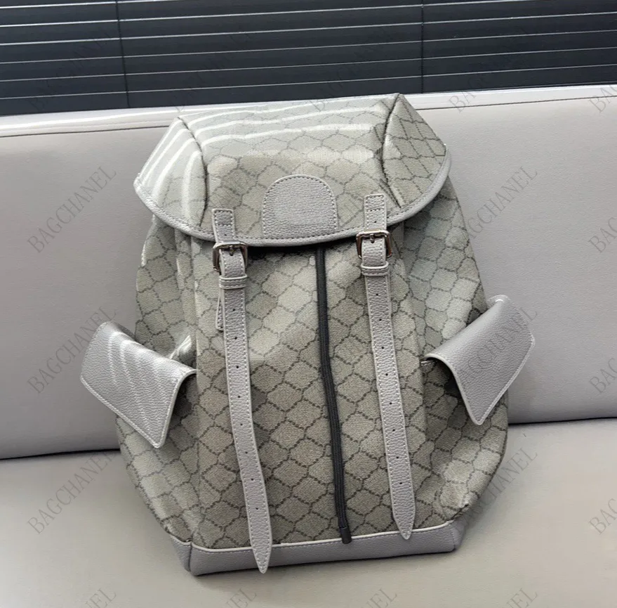 Diseñadores de lujo Mochila ophidia Unisex Mochila escolar Niñas Niños Hombres Mochila Estilo Clásico Rayas a juego Cuerda Hebilla Hombre Mochilas Bolsas de lona