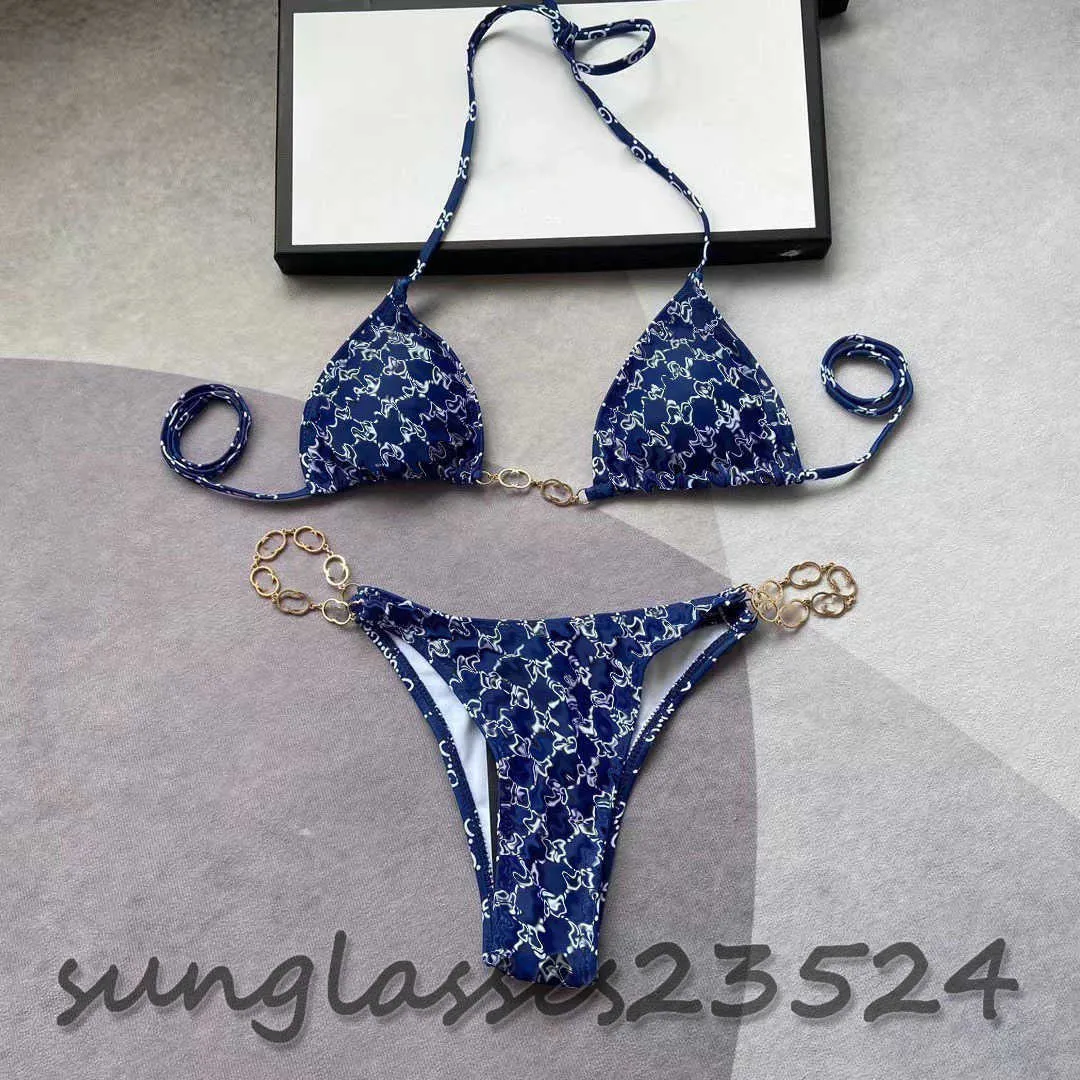 Andra tillbehör kvinnors badkläder sexiga designers bikinis sätter tydlig rem form baddräkter damer baddräkter badkläder strand s biquini blandade lyxmärken blå