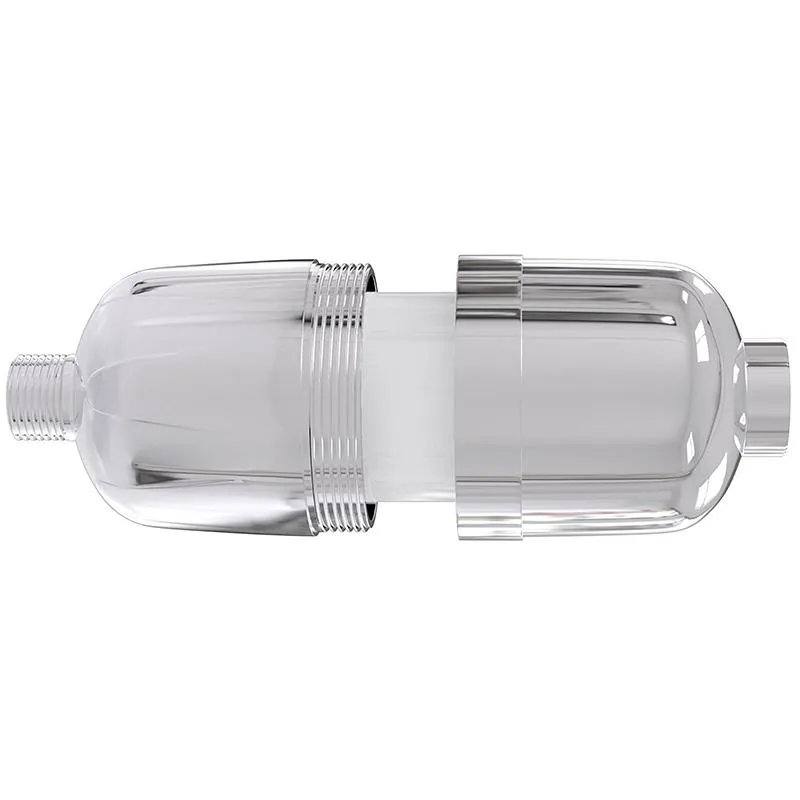 Heads Inline Bathroom Shower Filter Bathing Level 8 Filtering Water Purifier Water Treatment Health Softener Chlorine Removal Home