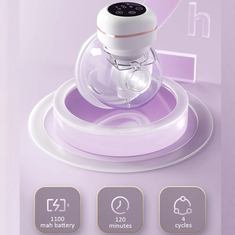 LCD Display Wearable Electric Breast Pump Kmart Hands Free, Low Noise,  Painless, Portable, Automatic Milker With BPA Free Technology From Zhao08,  $24.21