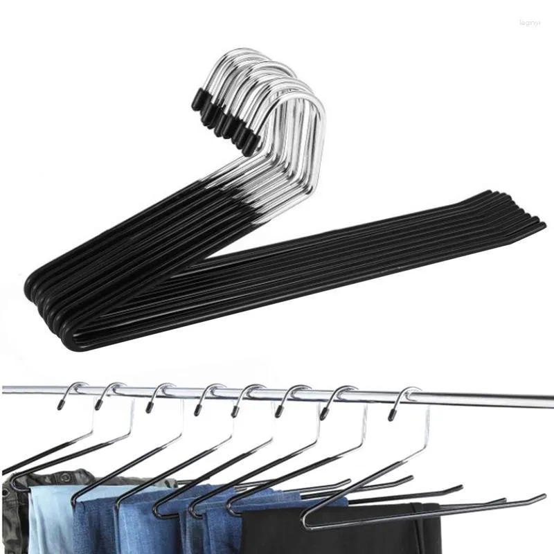 Hangers Trouser Hanger Heavy Duty Jeans Closet Space Saver Clothes Storage Organizer For Pants Scarf