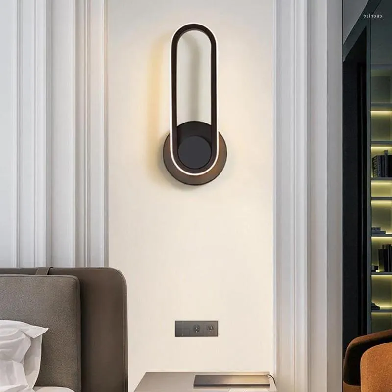 Nordic LED Wall Lights Indoor Dunelm Modern, Simple, And Rotatable