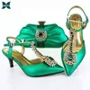 ladies green shoes bags