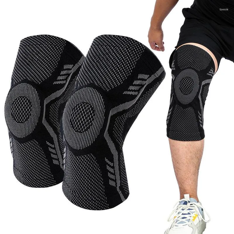 Knieschützer, Kompressionsärmel, Laufunterstützung, atmungsaktiv, ergonomisch, Sport-Hosenträger für Reiten, Rollschuhlaufen, Basketball