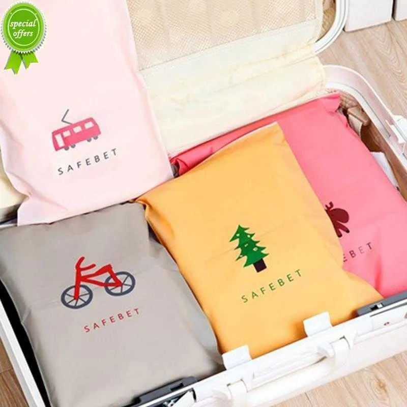 Travel Storage Bag Set For Clothes Tidy Organizer Wardrobe Suitcase Pouch Travel Organizer Bag Case Shoes Bag Packing For Home
