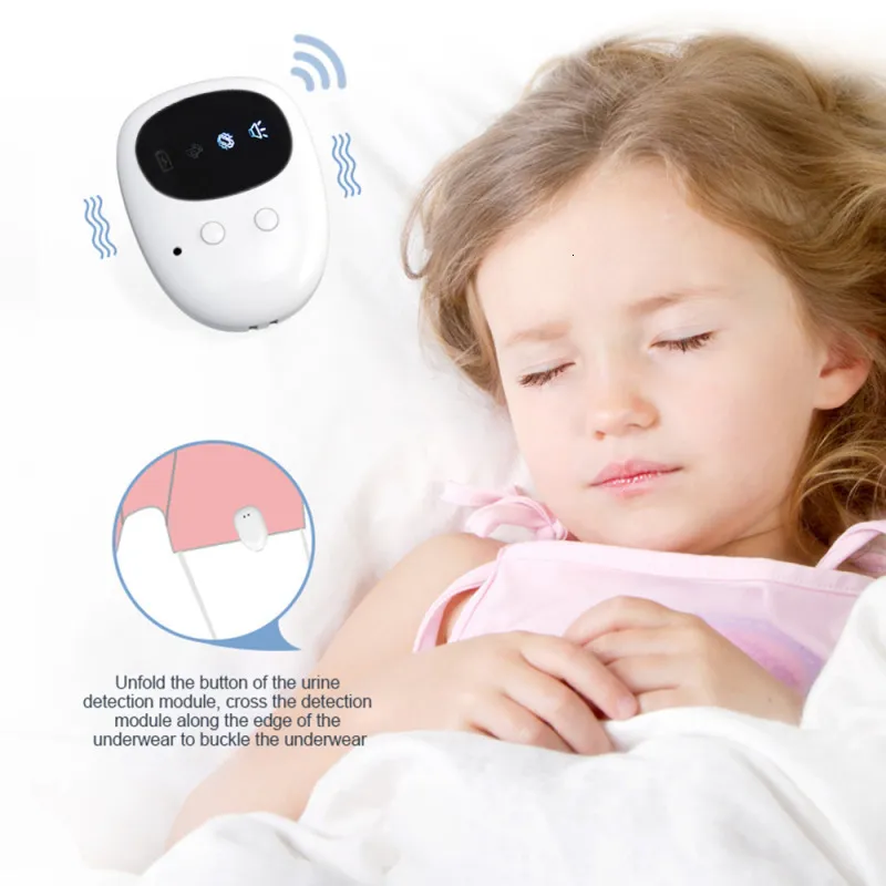 Baby Monitor Camera Toddler Wet Reminder Wireless Bedwetting Alarm Bambini Adulti Ricevitore Clipon Trasmettitore Dispositivo Potty Practice Tool 230628