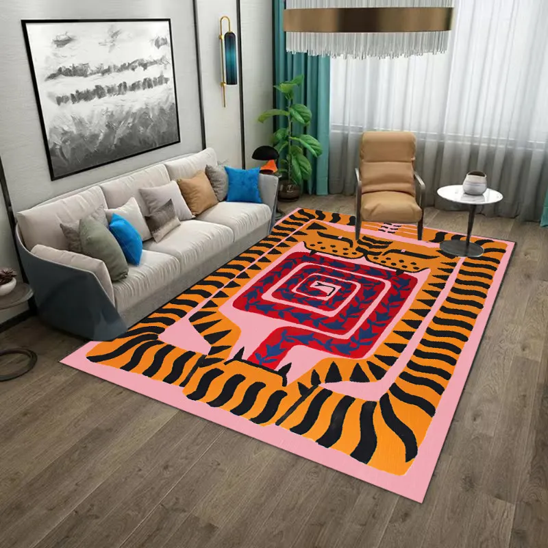 Carpet for Living Room Fashion Advanced Home Decoration Coffee Tables Bedroom Plush Mat Large Area Cloakroom Rug Tapis 230628