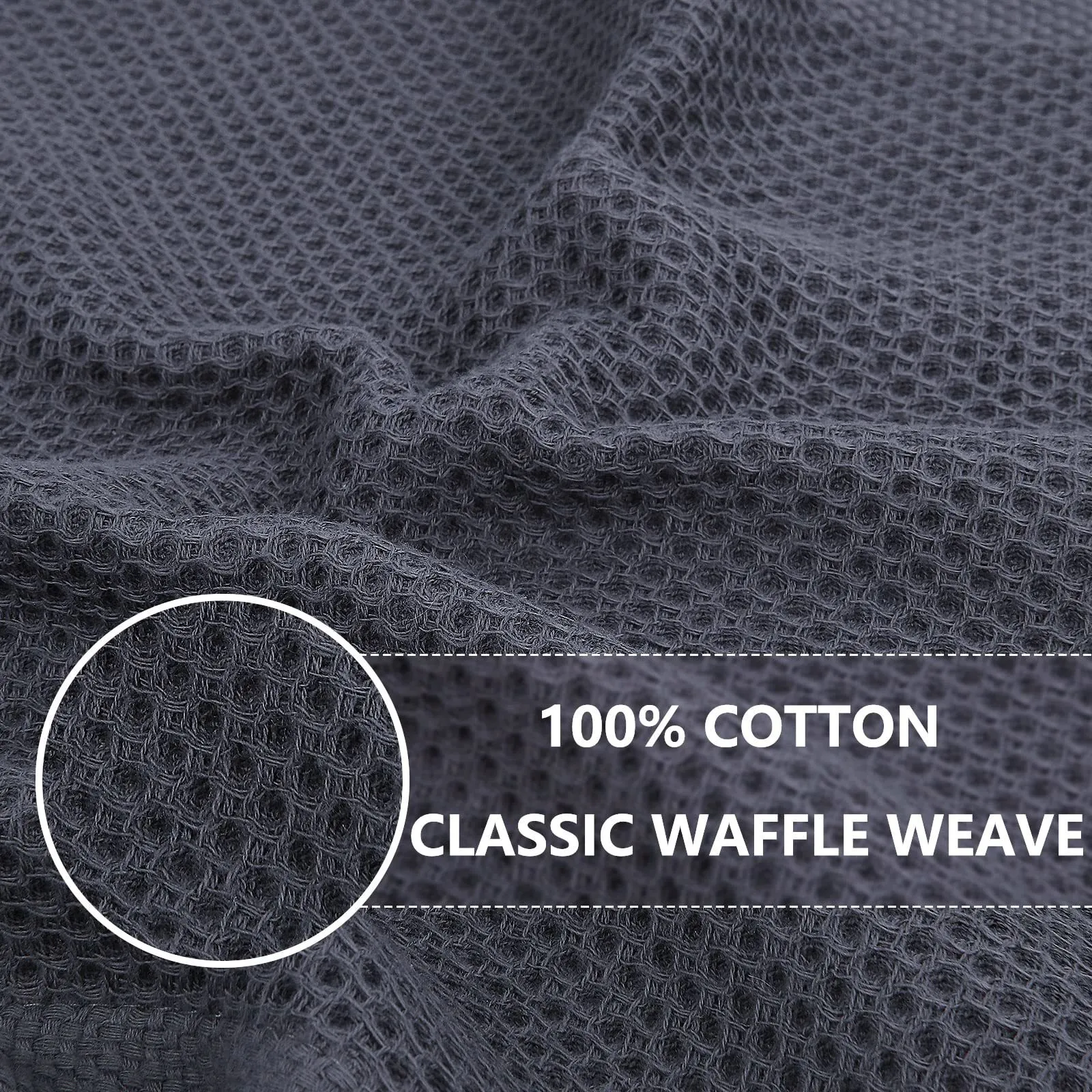Buy Wholesale China 100% Cotton Waffle Weave Kitchen Dish Cloths
