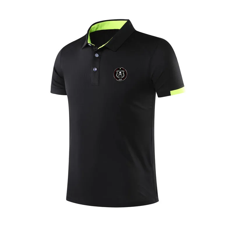 Orlando Pirates POLO pour hommes et femmes, design à la mode, T-shirt de sport en maille douce et respirante, chemise décontractée pour sports de plein air