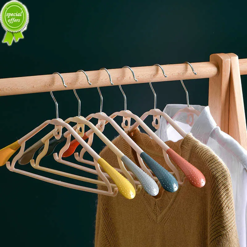 Neue nahtlose Kunststoff Kleiderbügel Großhandel Schlafsaal multifunktionale Wäscheständer Bold mit Kleiderbügel Kleiderständer Kleiderbügel